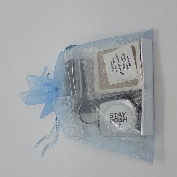 Poshmark Stickers Phone bubble pop and Keychain tape measure Set Posh Sw… - Picture 3 of 8